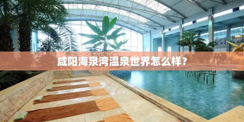 咸阳海泉湾温泉世界怎么样？